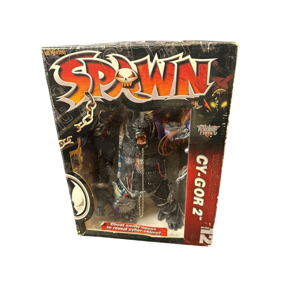 Spawn Series 12 CY-GOR 2 Deluxe Figure McFarlane Toys 1998-Never Opened pkg dama